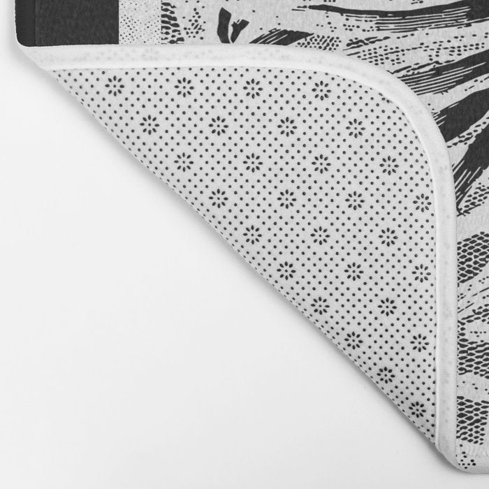 Vintage Skeleton Torso Bath Mat Gallery Image 2