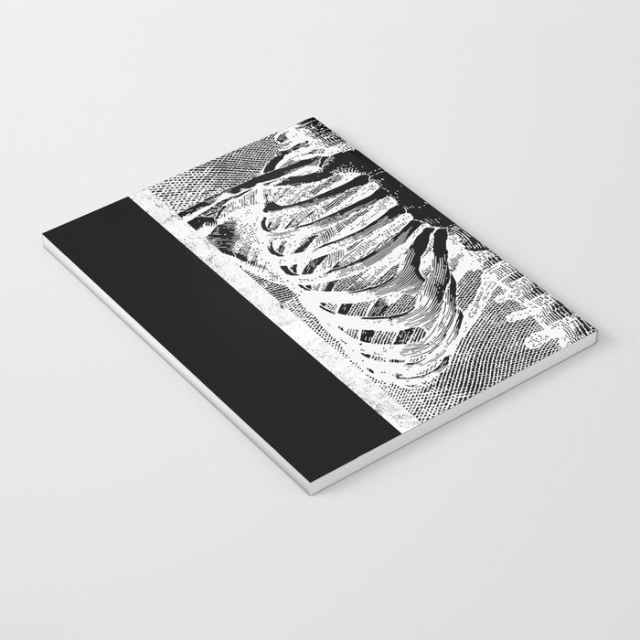 Vintage Skeleton Torso Notebook Gallery Image 3