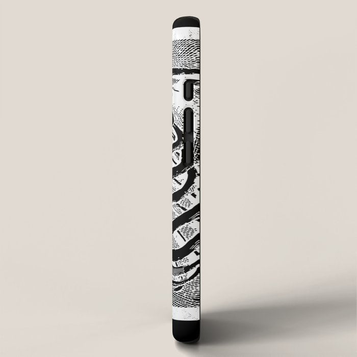 Vintage Skeleton Torso iPhone Case Gallery Image 2