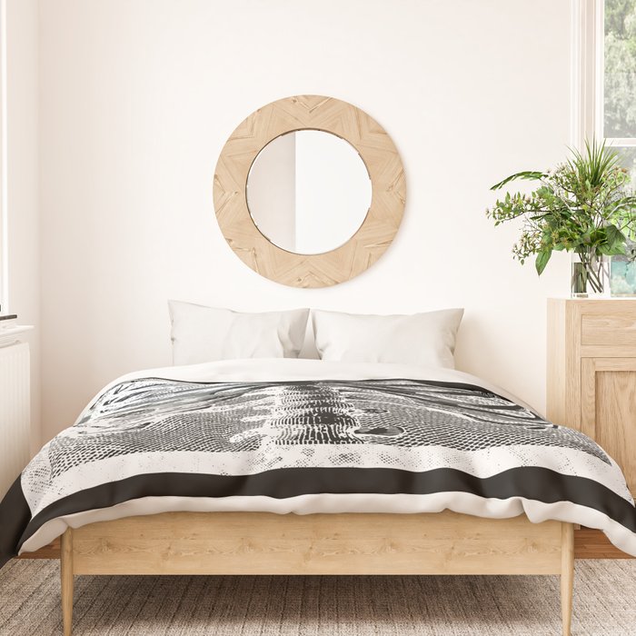 Vintage Skeleton Torso Duvet Cover Gallery Image 3