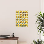Abstract Linocut Pattern #10 Poster Gallery Image 2