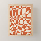 Glass Glitch: Tuscany Brown Edition Mini Art Print Gallery Image 1