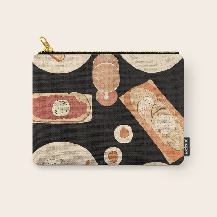 Breakfast 3 Carry All Pouch Gallery Image 1