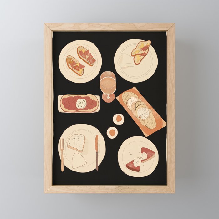 Breakfast 3 Mini Art Print Gallery Image 1
