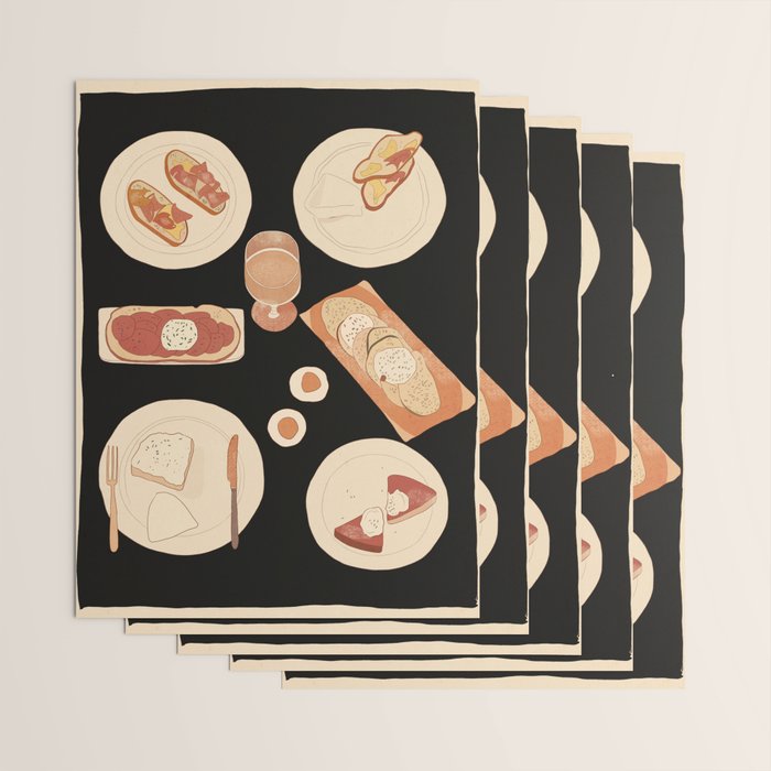 Breakfast 3 Wrapping Paper Gallery Image 3