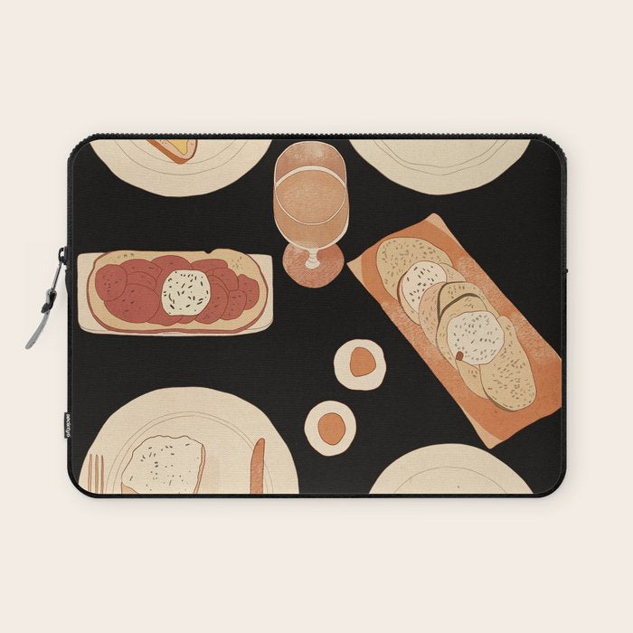 Breakfast 3 Laptop Sleeve Gallery Image 1
