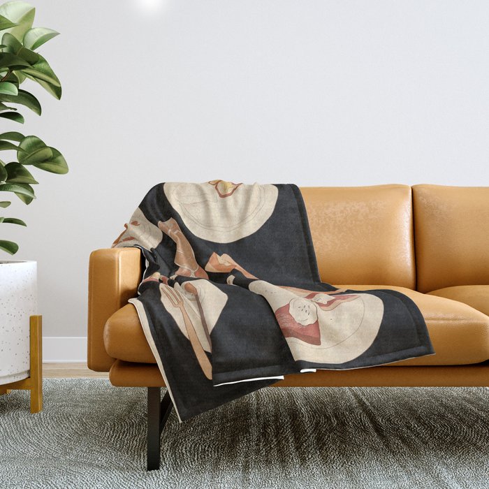 Breakfast 3 Throw Blanket Gallery Image 1