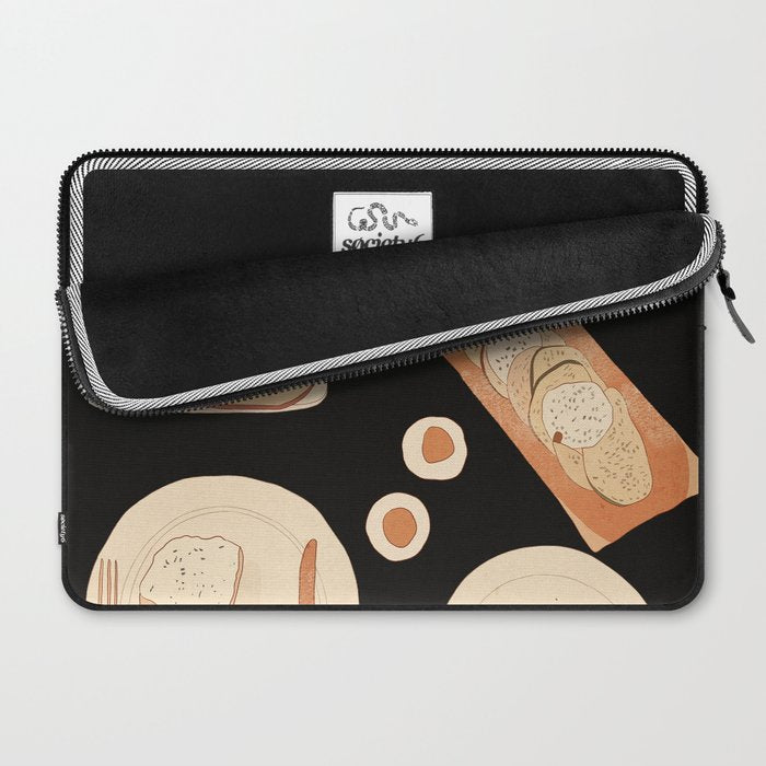 Breakfast 3 Laptop Sleeve Gallery Image 2
