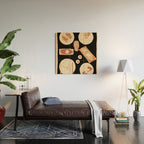 Breakfast 3 Wood Wall Art Gallery Image 2