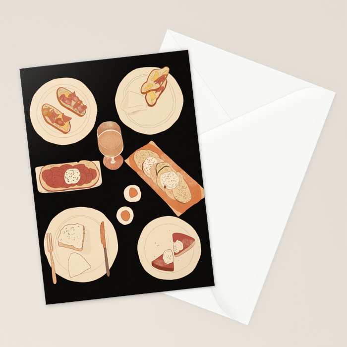 Breakfast 3 Stationery Card Gallery Image 2