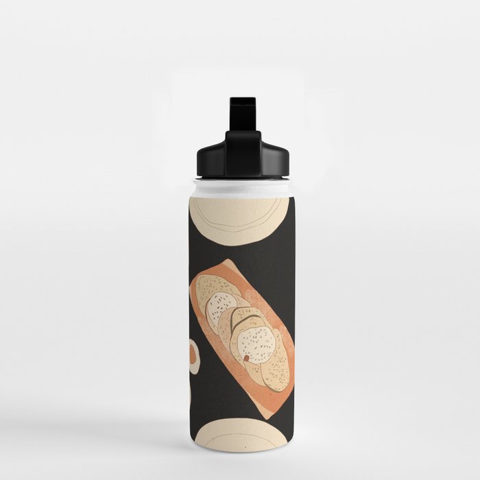 Breakfast 3 Water Bottle Gallery Image 2