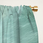 Soft Coastal Beach Scene Window Curtain Gallery Image 2