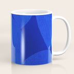 Abstract shapes-blue Coffee Mug Gallery Image 1