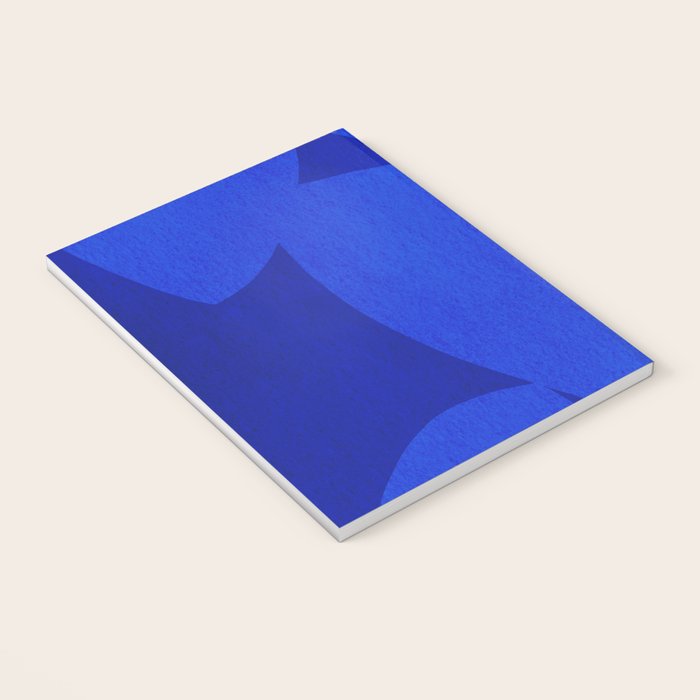 Abstract shapes-blue Notebook Gallery Image 3