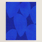 Abstract shapes-blue Jigsaw Puzzle Gallery Image 1