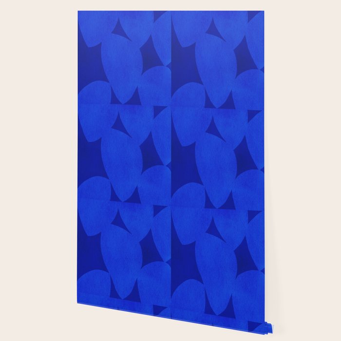 Abstract shapes-blue Wallpaper Gallery Image 2