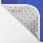 Abstract shapes-blue Bath Mat Gallery Image 2