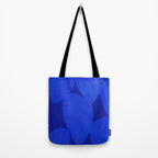 Abstract shapes-blue Tote Bag Gallery Image 2
