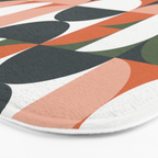 Mid Century Geometric 16 Bath Mat Gallery Image 3