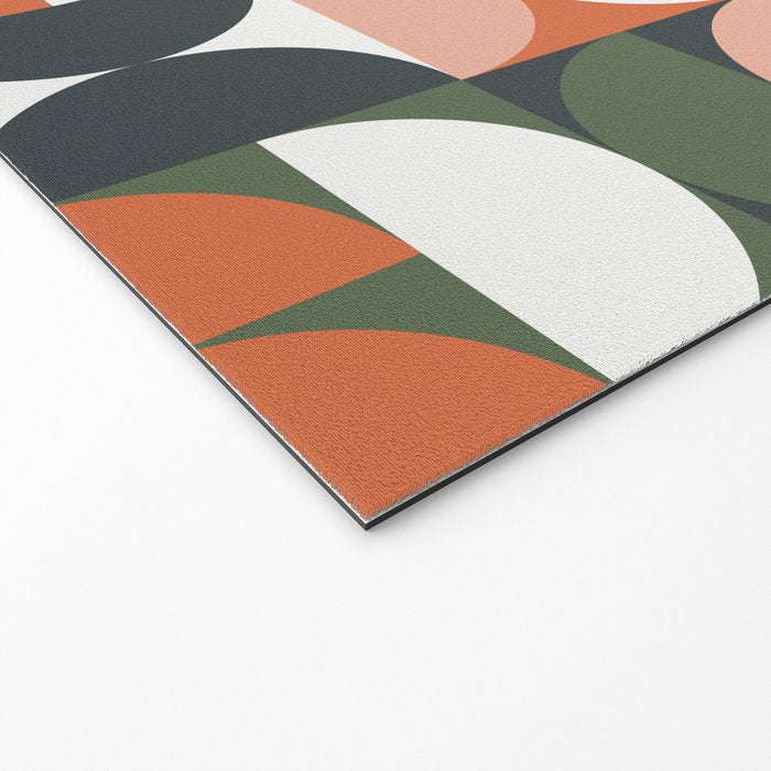 Mid Century Geometric 16 Welcome Mat Gallery Image 2
