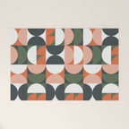 Mid Century Geometric 16 Welcome Mat Gallery Image 1