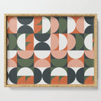 Mid Century Geometric 16 Serving Tray Gallery Image 1