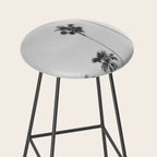 Black & White Palm Trees, Beach Palms Stool Gallery Image 2