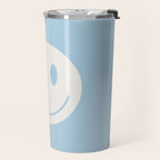 Happy Thoughts Baby Blue Travel Mug Gallery Image 2