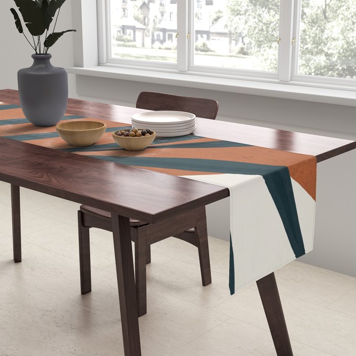 Abstract Art 35 Table Runner Gallery Image 2