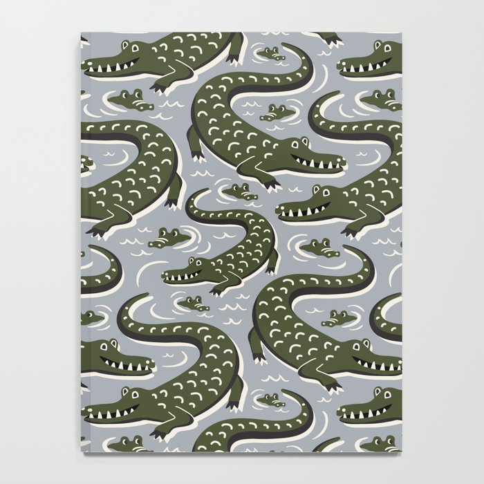 Alligator - Down In The Bayou - Grey Notebook Gallery Image 4
