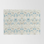William Morris Strawberry Thief Blue Slate Vellum Rug Gallery Image 2