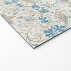 William Morris Strawberry Thief Blue Slate Vellum Welcome Mat Gallery Image 2