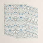 William Morris Strawberry Thief Blue Slate Vellum Wrapping Paper Gallery Image 3