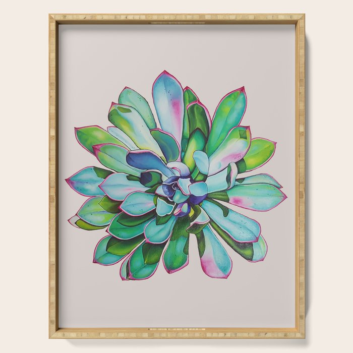 Whispers of the Desert and Cacti Dreams Serving Tray Gallery Image 1