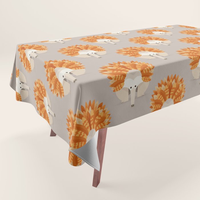 Whimsical Echidna Tablecloth Gallery Image 1