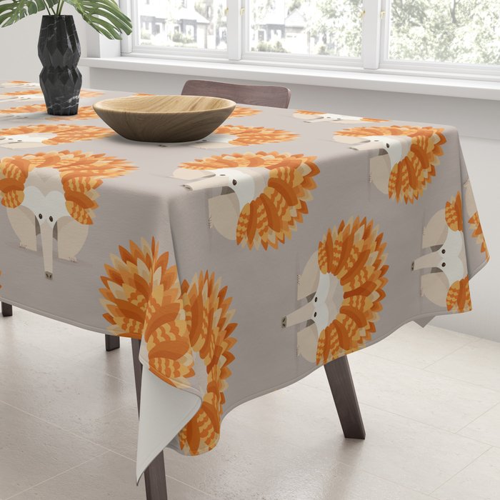 Whimsical Echidna Tablecloth Gallery Image 3