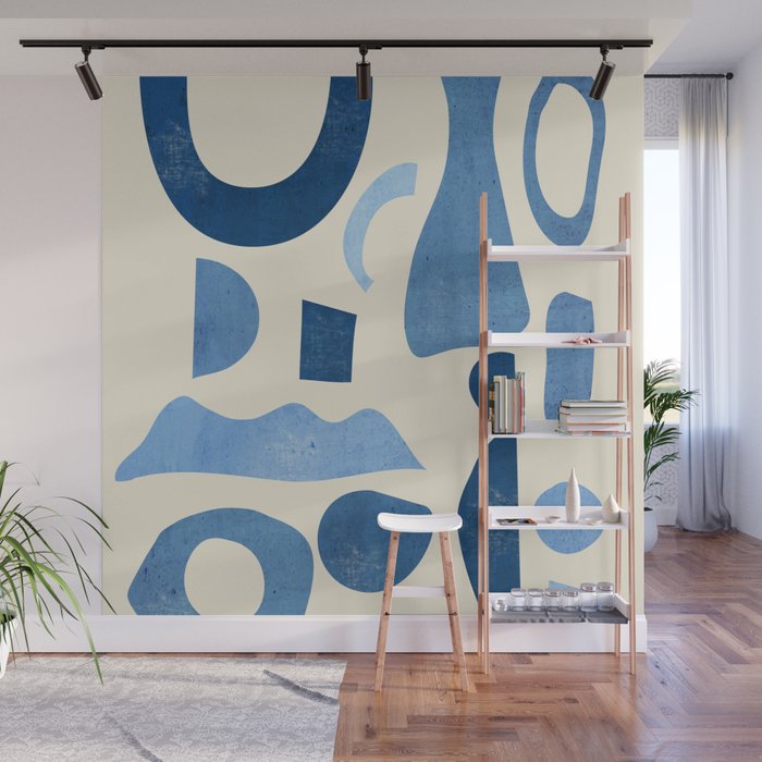 Abstract Shapes 38 Wall Mural Gallery Image 1