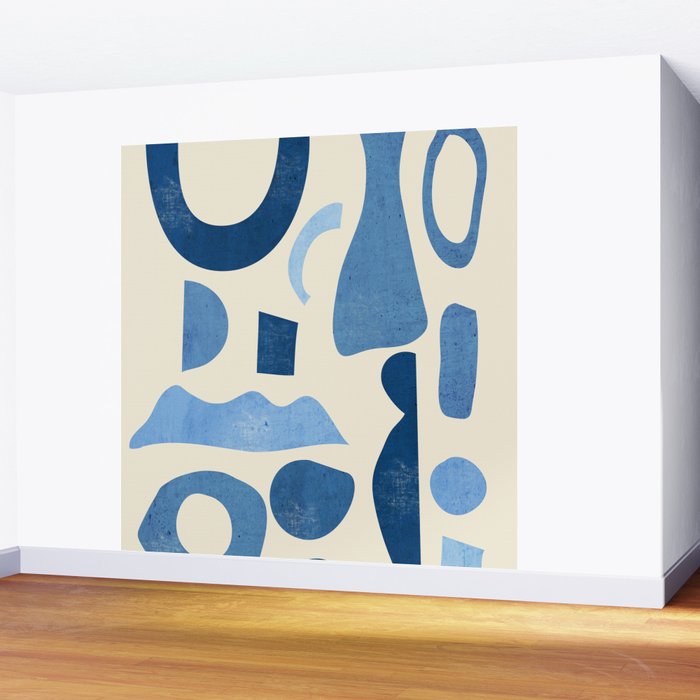 Abstract Shapes 38 Wall Mural Gallery Image 2