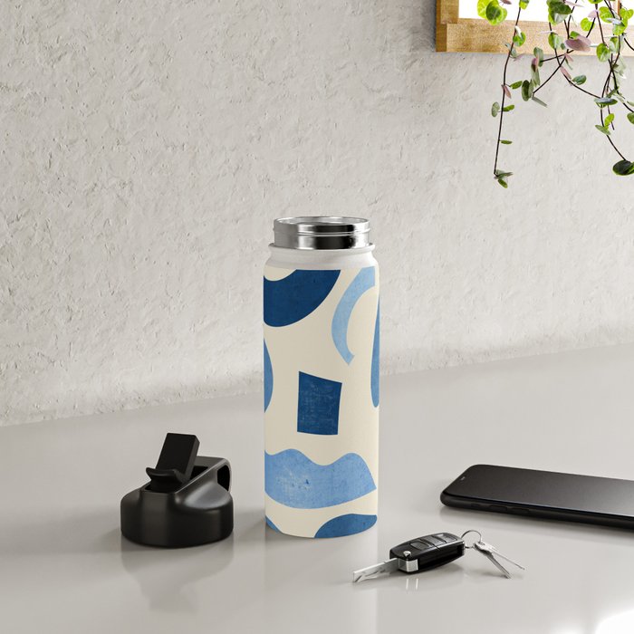 Abstract Shapes 38 Water Bottle Gallery Image 4