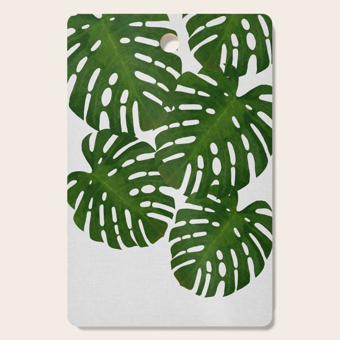 Monstera Leaf I Cutting Board Gallery Image 1