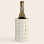 Simple Linear Geometry in Cream Wine Chiller Gallery Image 2