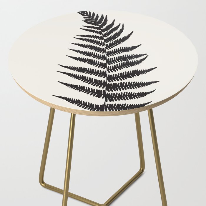 Minimal Fern Leaf Side Table Gallery Image 2