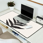 Minimal Fern Leaf Desk Mat Gallery Image 2