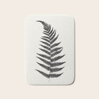 Minimal Fern Leaf Bath Mat Gallery Image 1
