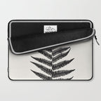 Minimal Fern Leaf Laptop Sleeve Gallery Image 2