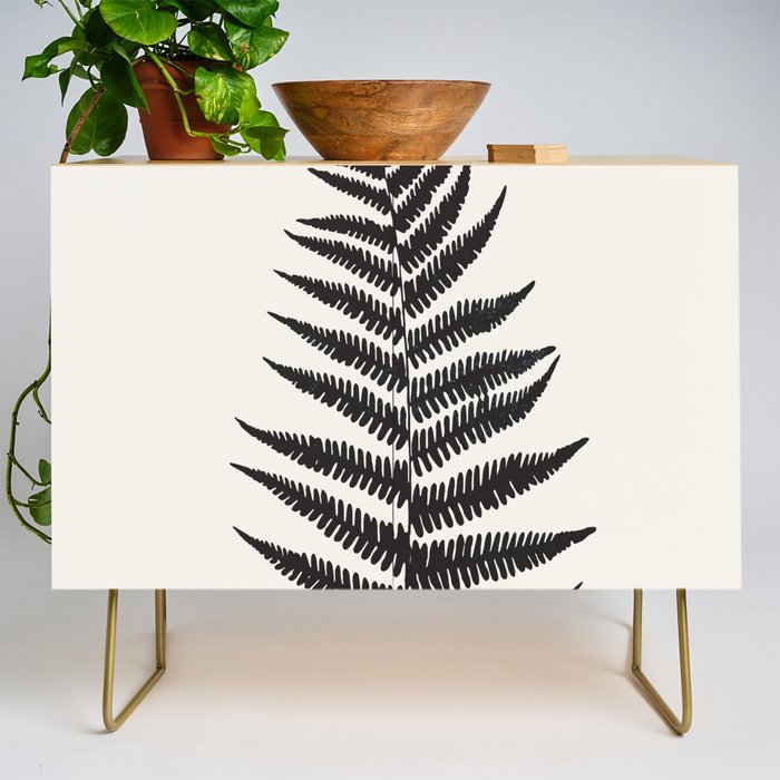 Minimal Fern Leaf Credenza Gallery Image 1