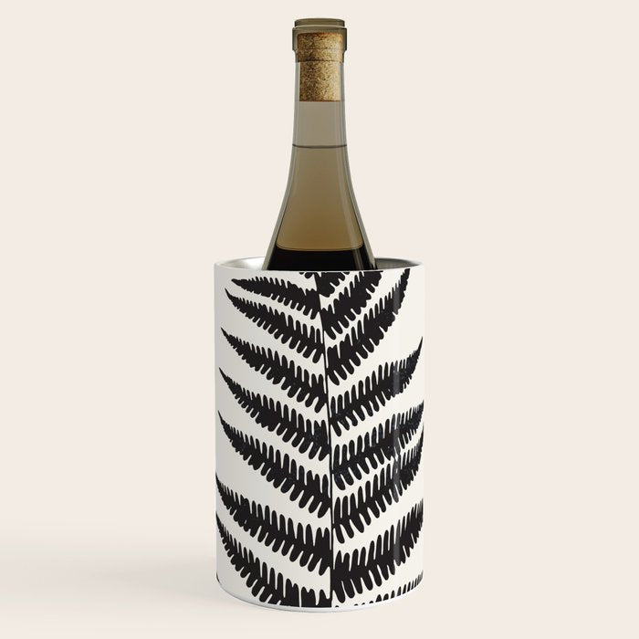 Minimal Fern Leaf Wine Chiller Gallery Image 1