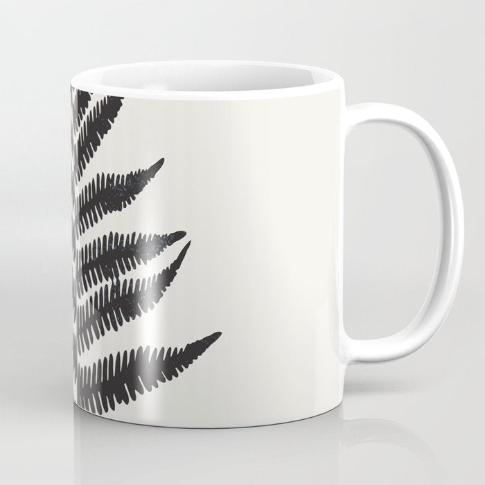 Minimal Fern Leaf Coffee Mug Gallery Image 1