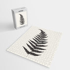 Minimal Fern Leaf Jigsaw Puzzle Gallery Image 2