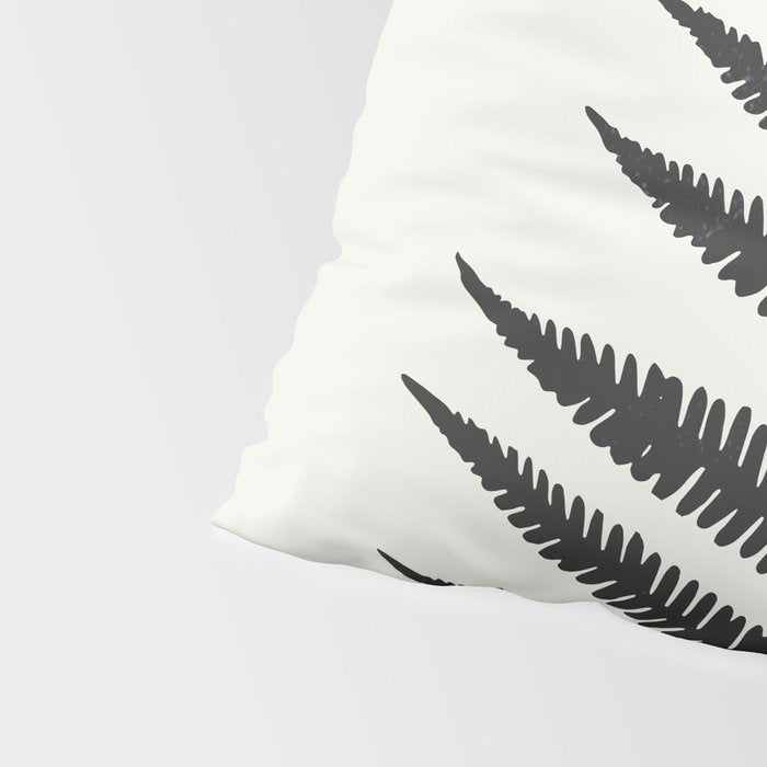 Minimal Fern Leaf Pillow Sham Gallery Image 4